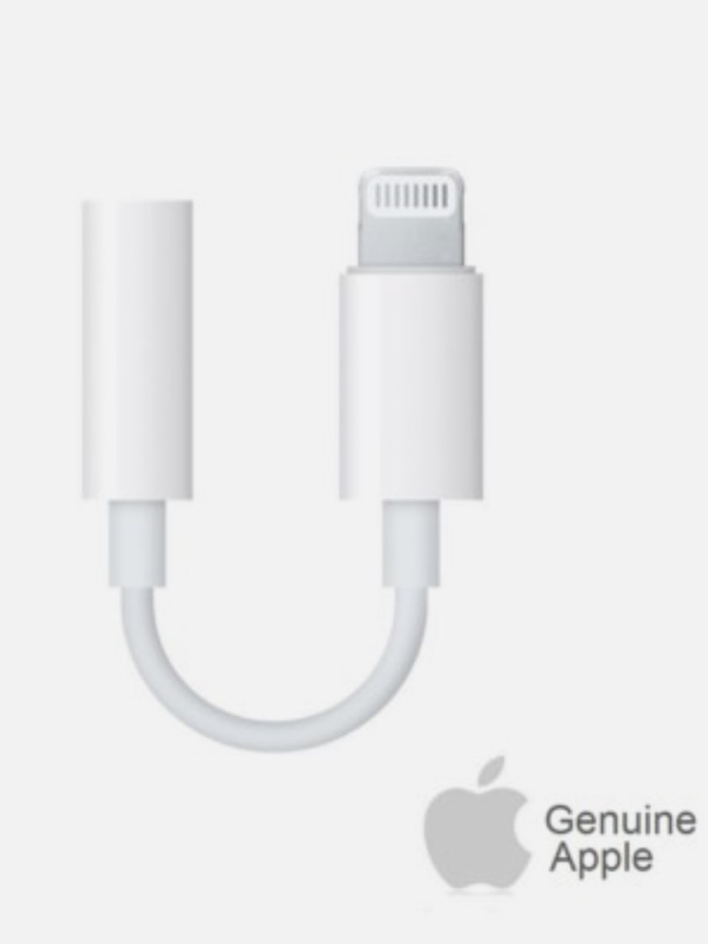 Apple Lightning to 3.5mm Audio Adapter — White 🎧🎶